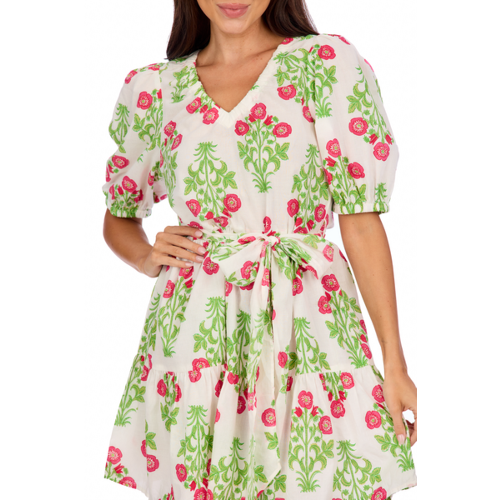 Mud Pie Mud Pie Audra V-Neck Dress