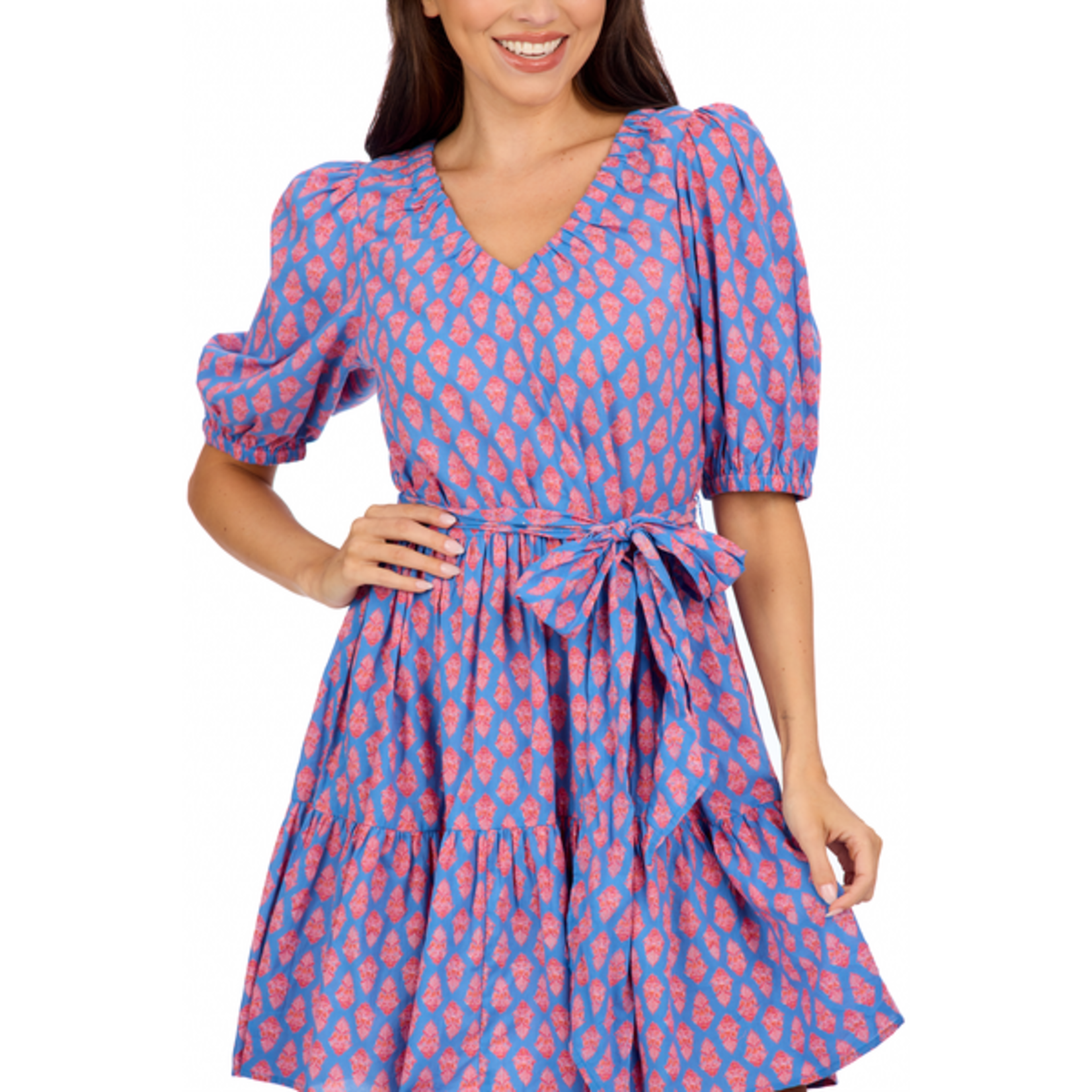 Mud Pie Mud Pie Audra V-Neck Dress