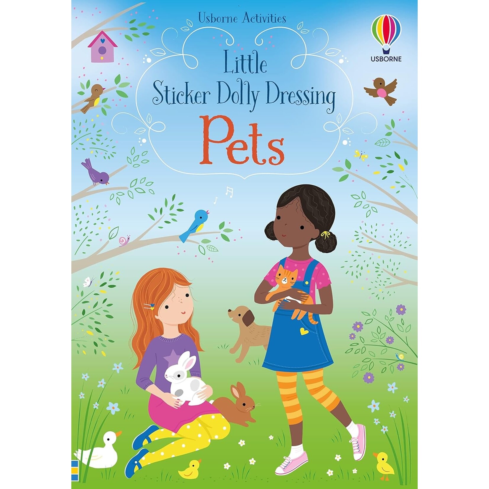 Harper Collins Usborne Little Sticker Dolly Dressing Pets