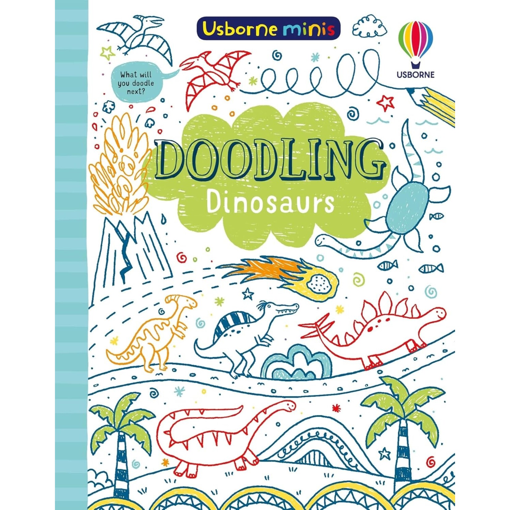 Usborne Publishing Usborne Minis Doodling Dinosaurs
