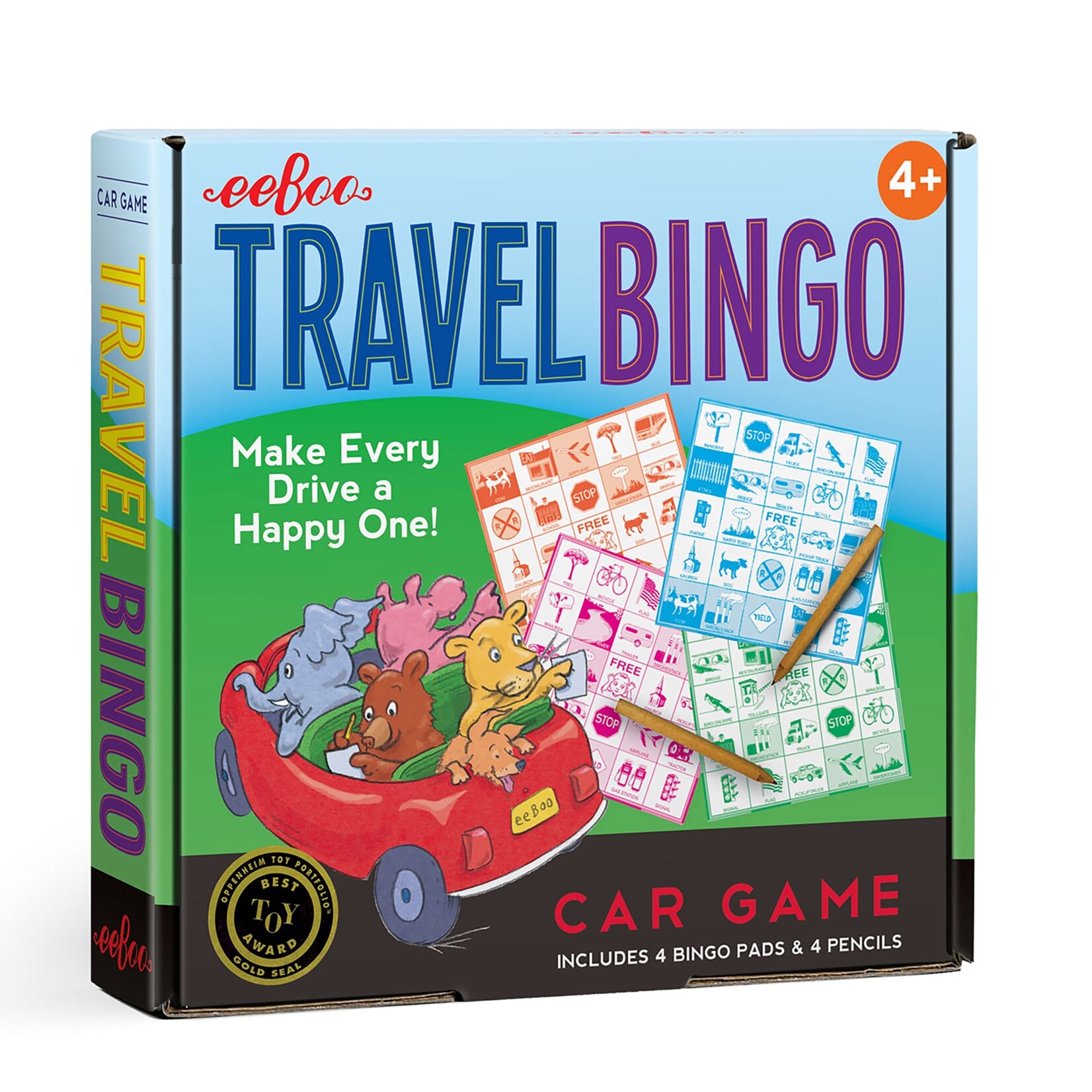 Eeboo Travel Bingo Game