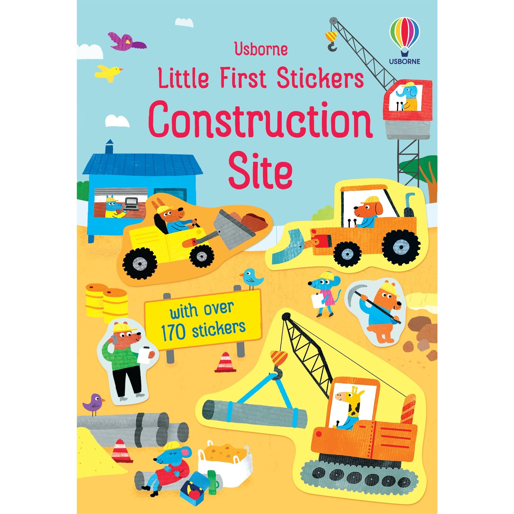 Usborne Publishing Usborne Little First Stickers Construction Site