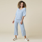 Softies Softies Dream Relaxed V-Neck with Capri Lounge Set