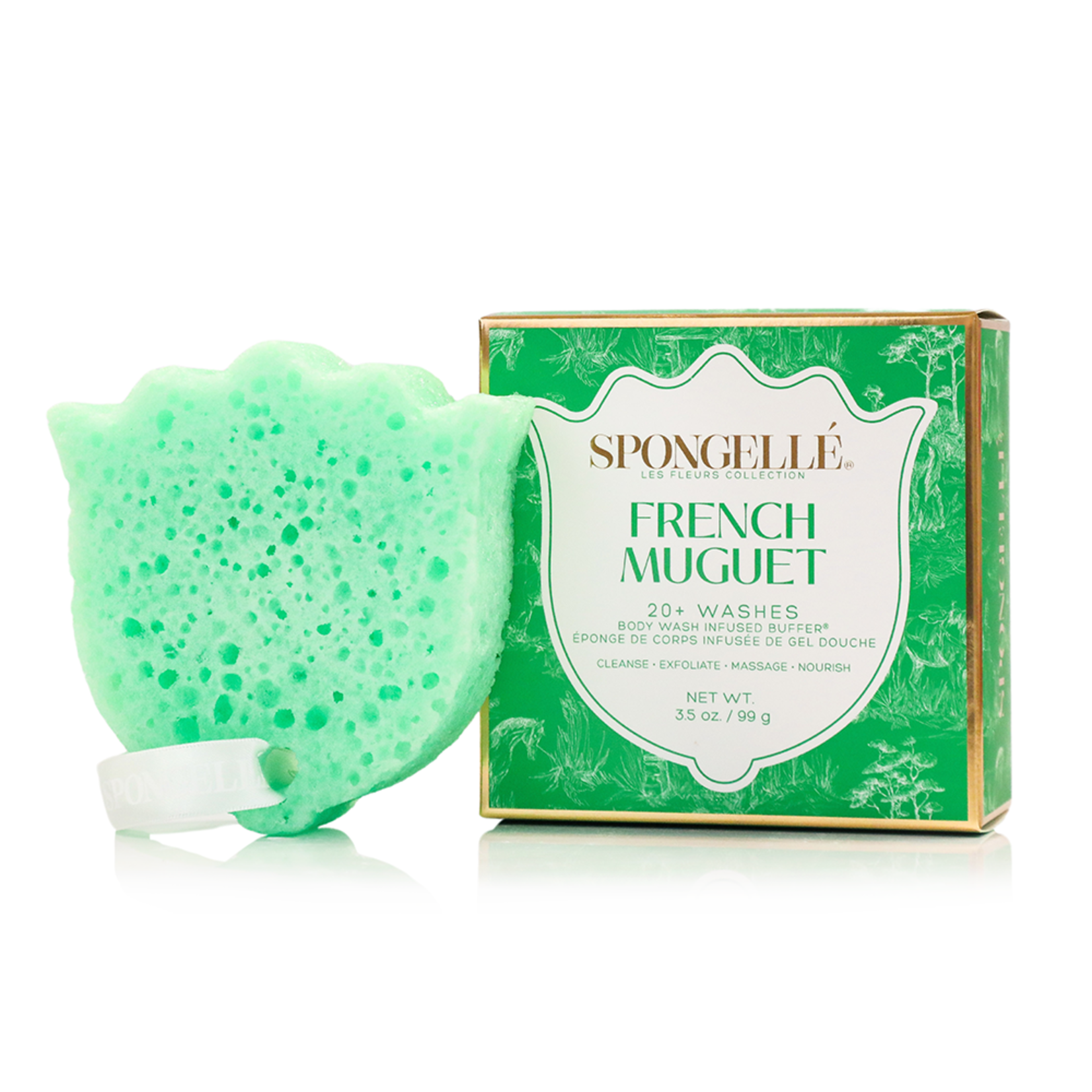 Spongelle Spongellé Les Fleurs Body Buffer