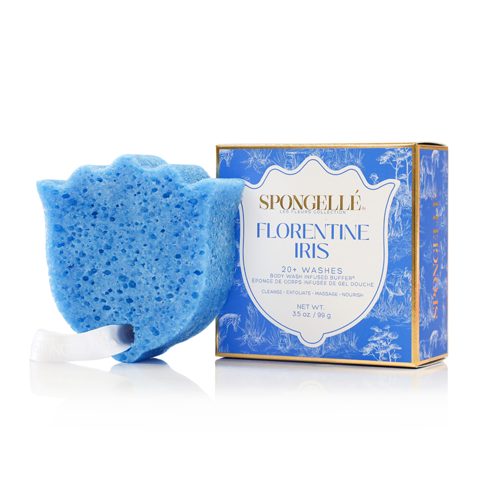 Spongelle Spongellé Les Fleurs Body Buffer