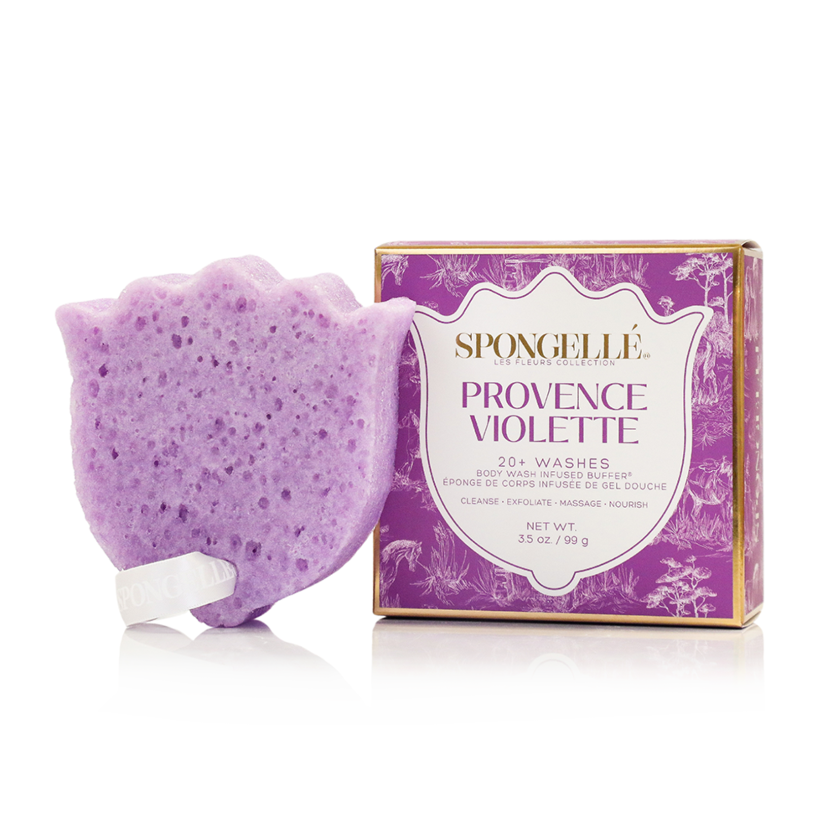 Spongelle Spongellé Les Fleurs Body Buffer