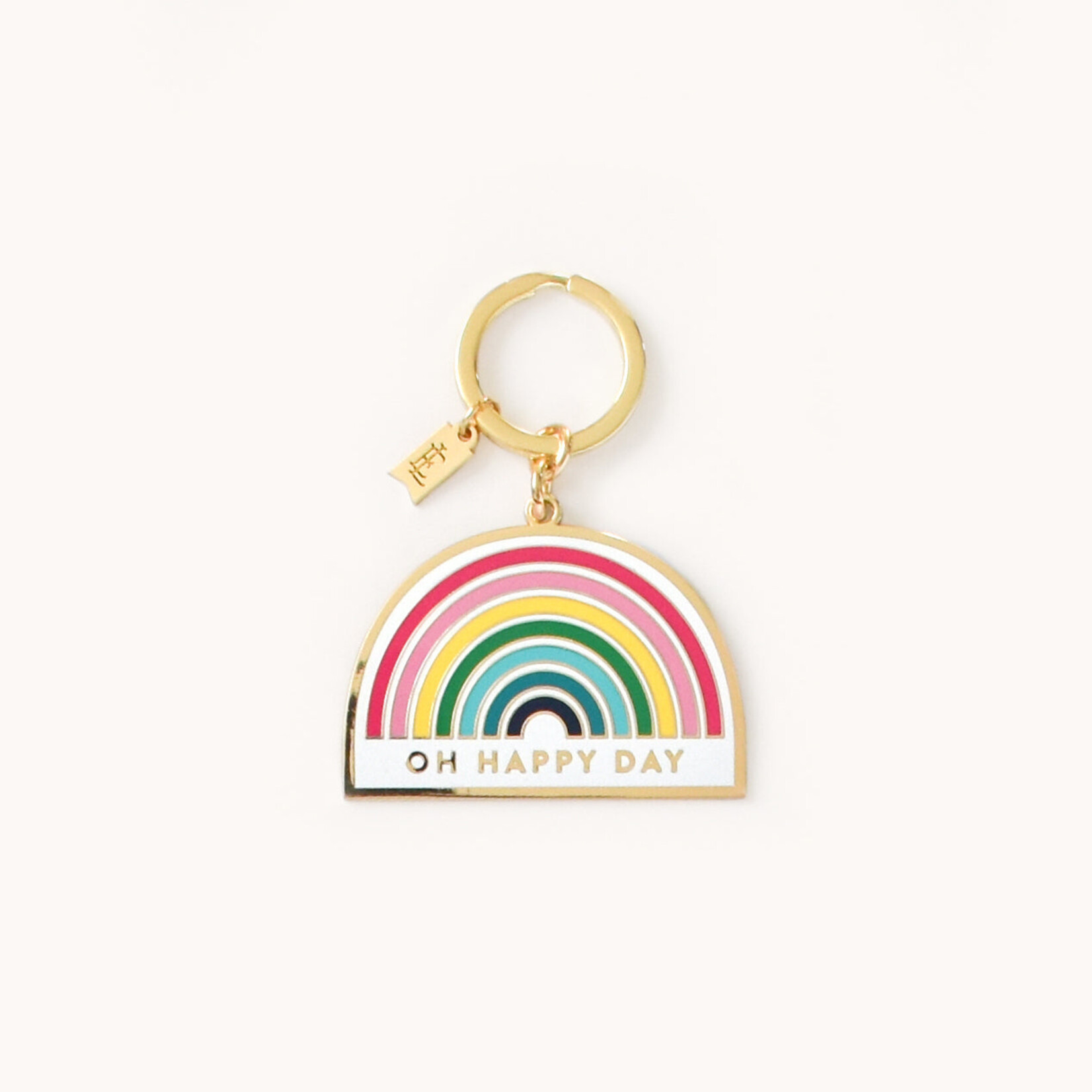 Simplified by Emily Ley Rainbow Key Chain