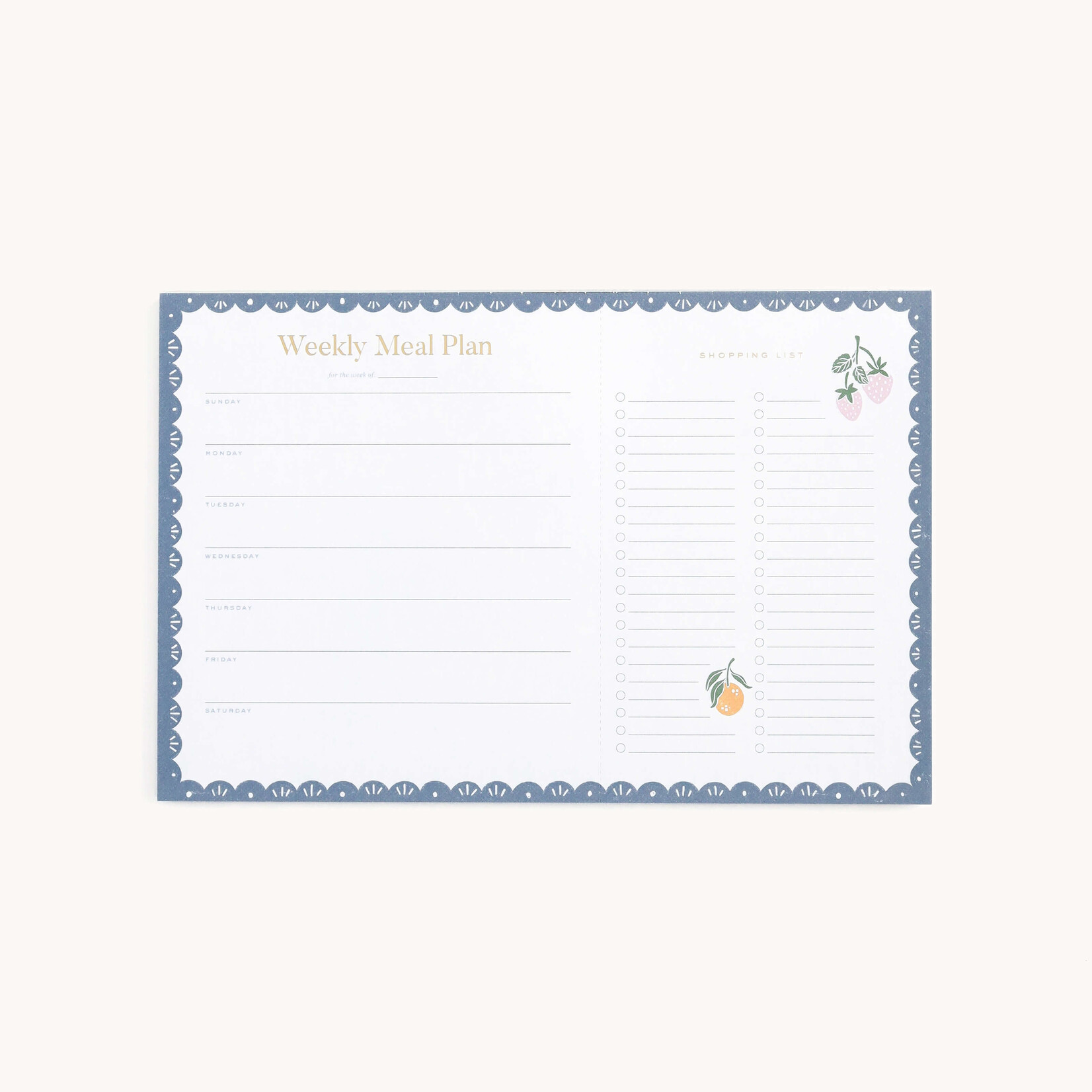 Simplified by Emily Ley Simplified Meal Planning Notepad