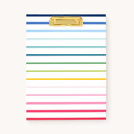Simplified by Emily Ley Simplified Clipfolio Happy Stripe