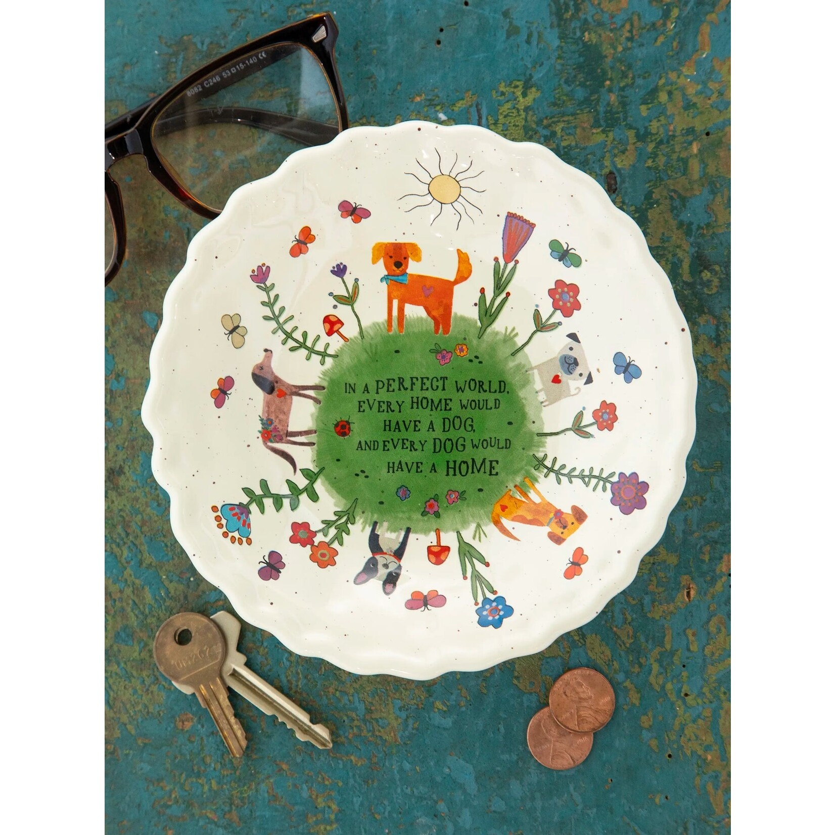 Natural Life Natural Life Cute Little Catch All Bowl