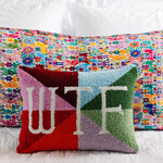 Furbish Furbish Needlepoint Pillow - WTF
