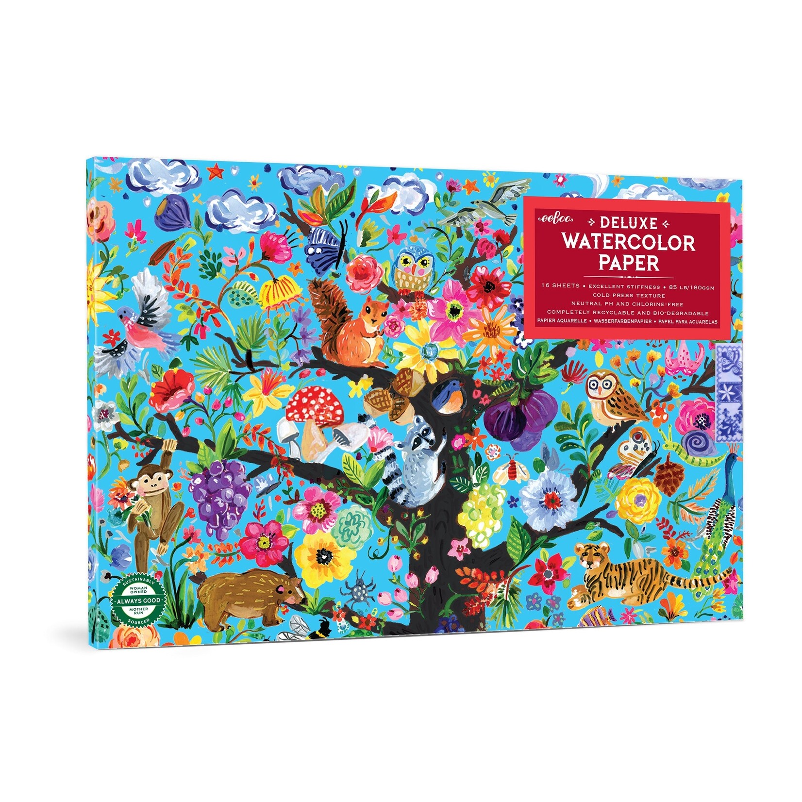 Eeboo Tree of Life Watercolor Pad