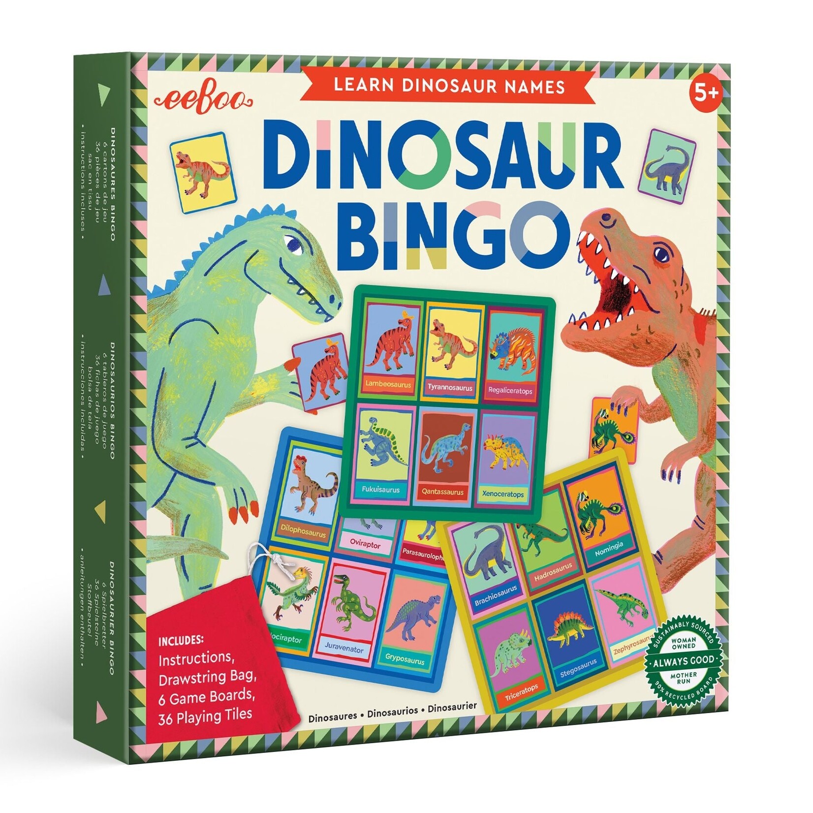 Eeboo Dinosaur Bingo