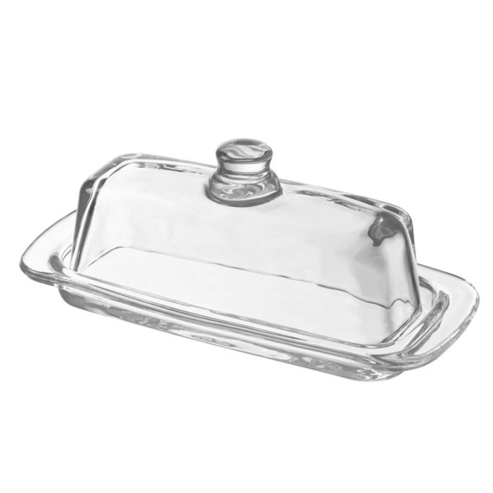 HIC Harold Import Co HIC Kitchen Glass Butter Dish