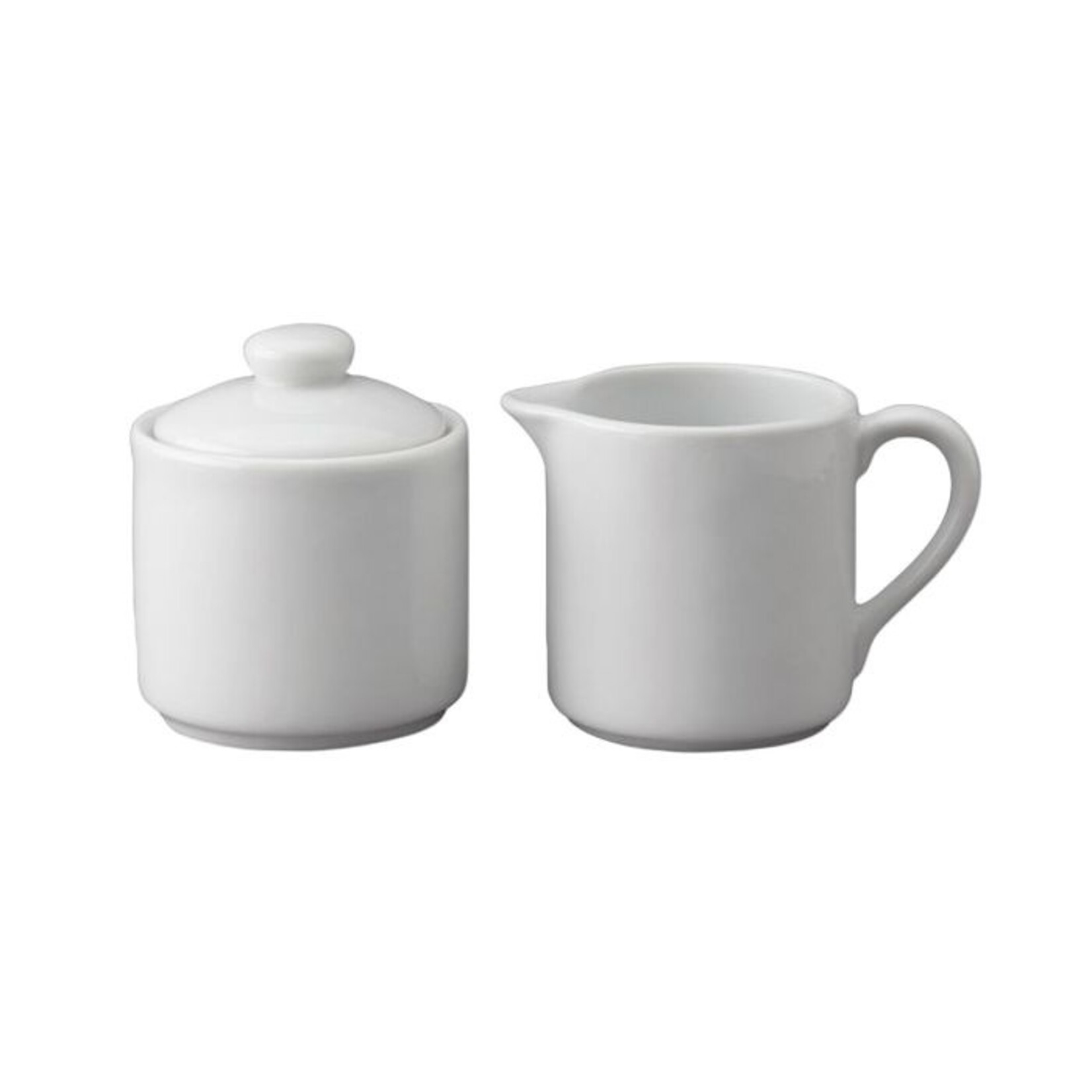 HIC Harold Import Co HIC Cylinder Style Sugar & Creamer Set - 6 Oz.