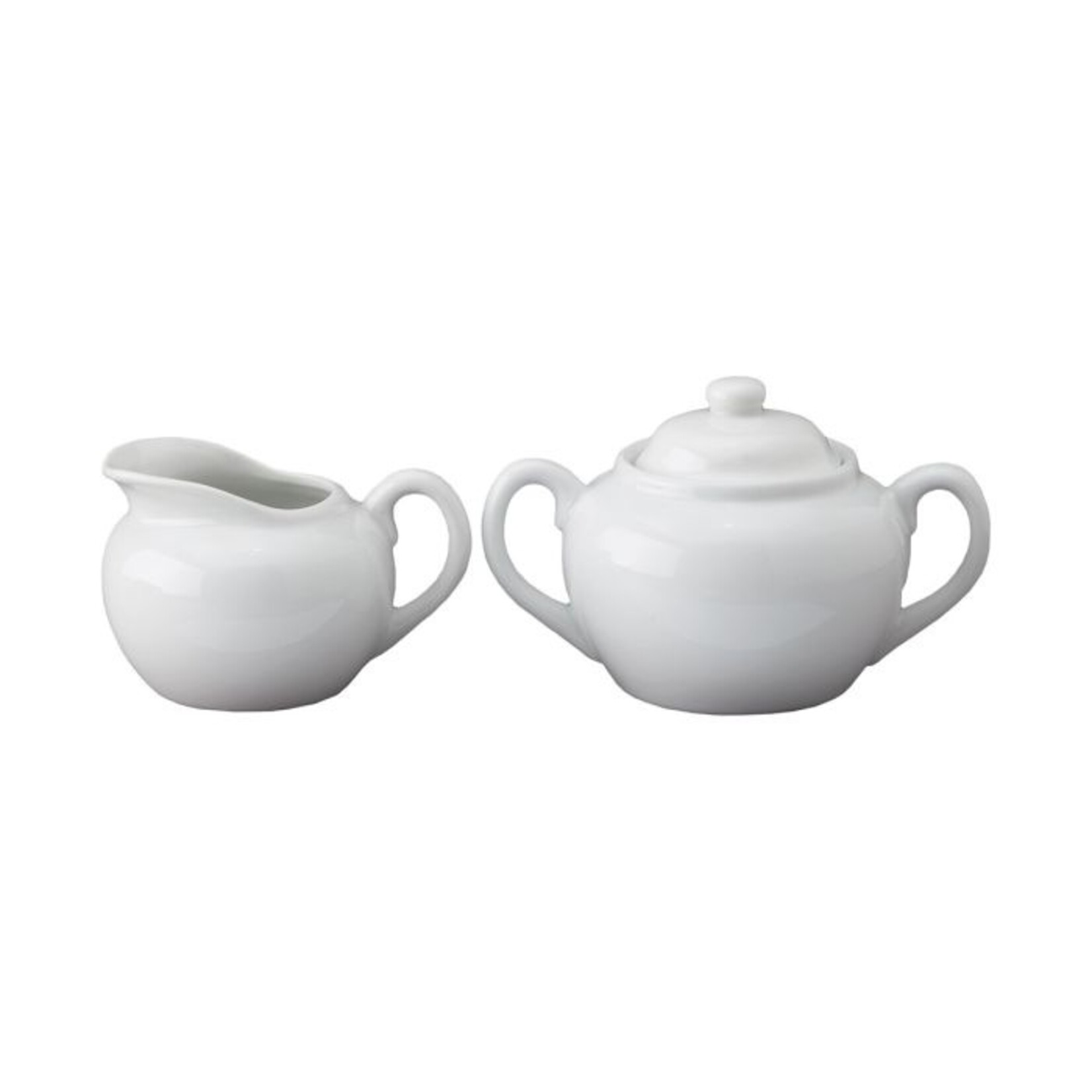 HIC Harold Import Co HIC  Teapot Style Sugar & Creamer Set - 6 Oz.