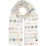 Fraas The Scarf Company Fraas Artistic Strokes Cotton Silk Wrap
