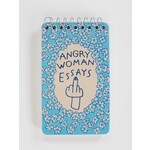 Blue Q Blue Q Angry Woman Essays 3x5 Spiral Notebook