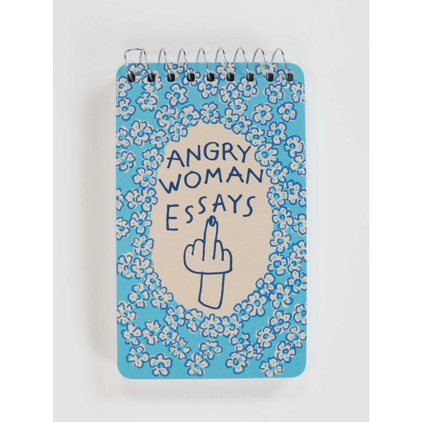 Blue Q Blue Q Angry Woman Essays 3x5 Spiral Notebook