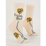 Blue Q Blue Q Friendly Bitch Crew Socks
