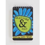 Blue Q Blue Q Gratitude & Shit. Plus A Few Things That Piss Me Off 3x5 Spiral Notebook