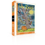 New York Puzzle Co. Moonlit Mischief 500 Piece Jigsaw Puzzle