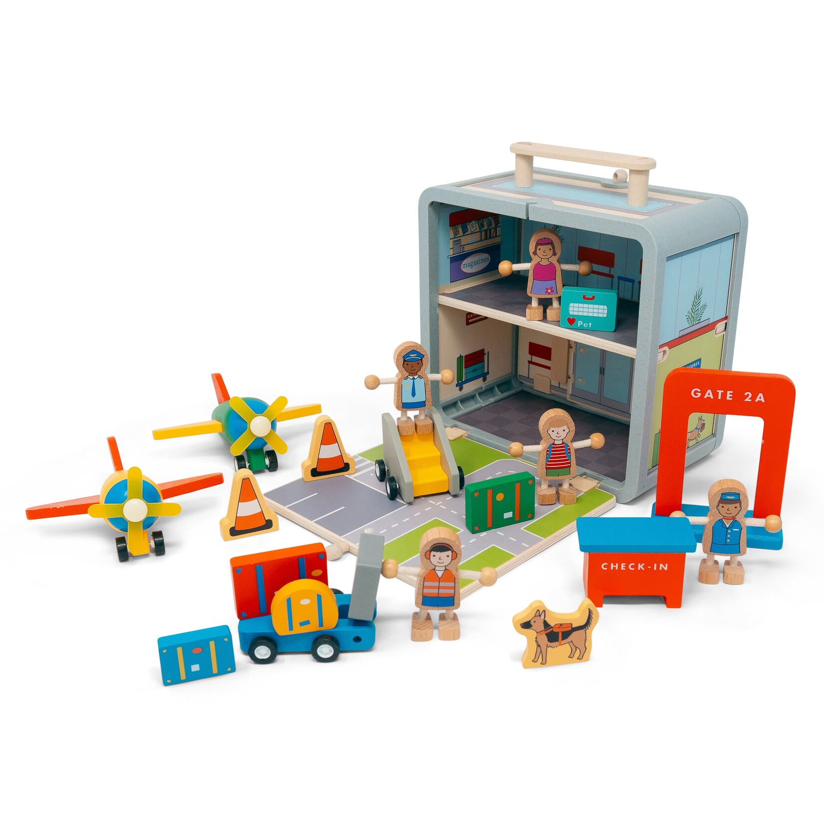 Jack Rabbit Creations Jack Rabbit Creations Suitcase Series - Airport