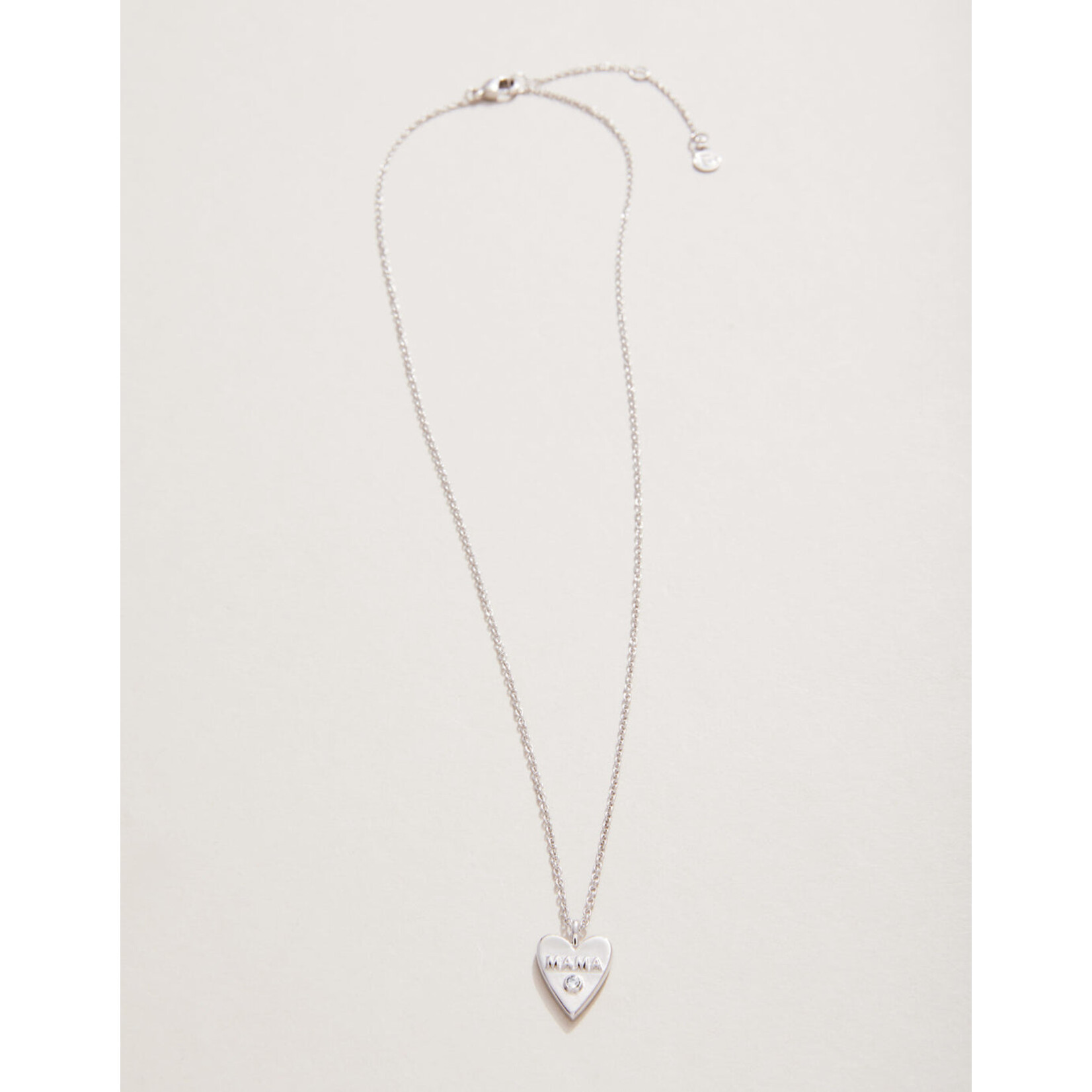 Spartina Sea La Vie Necklace 18" Mama/Heart