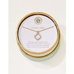 Spartina Sea La Vie Necklace 18" Lucky One/Quatrefoil - Gold