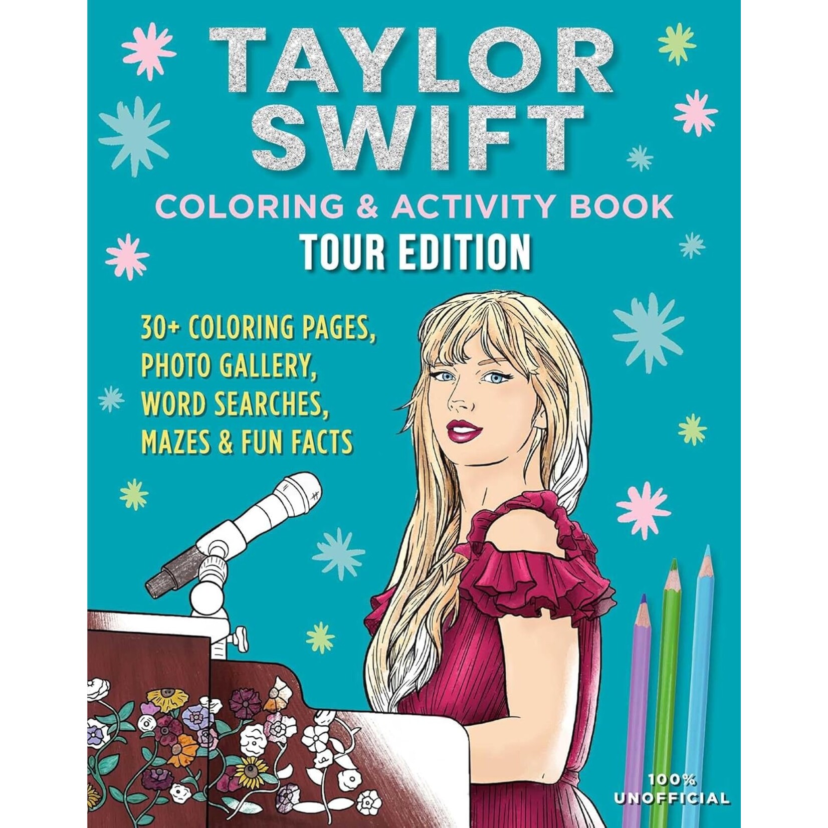 Simon and Schuster Taylor Swift Coloring & Activity Book Tour Edition
