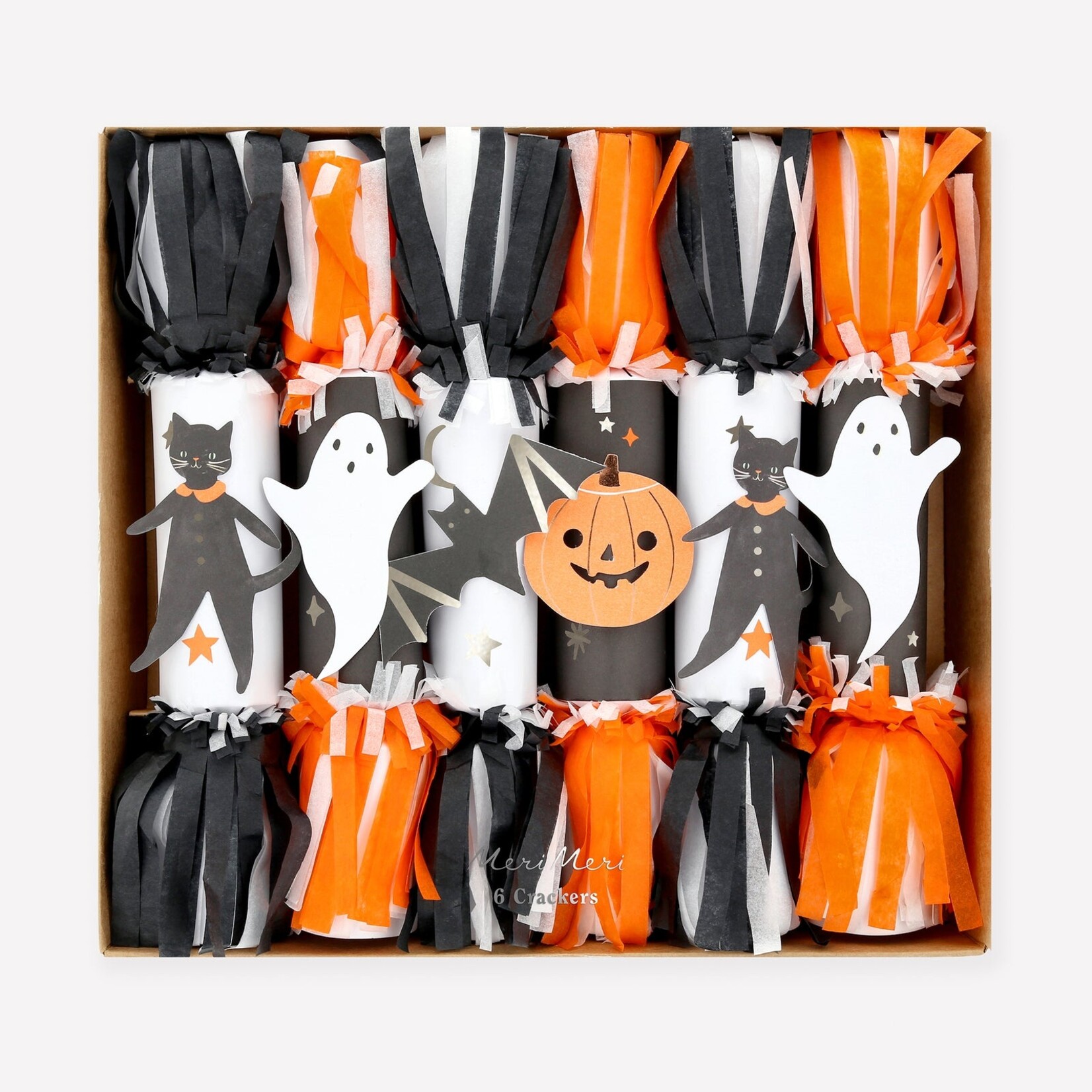 Meri Meri Halloween Fringe Crackers