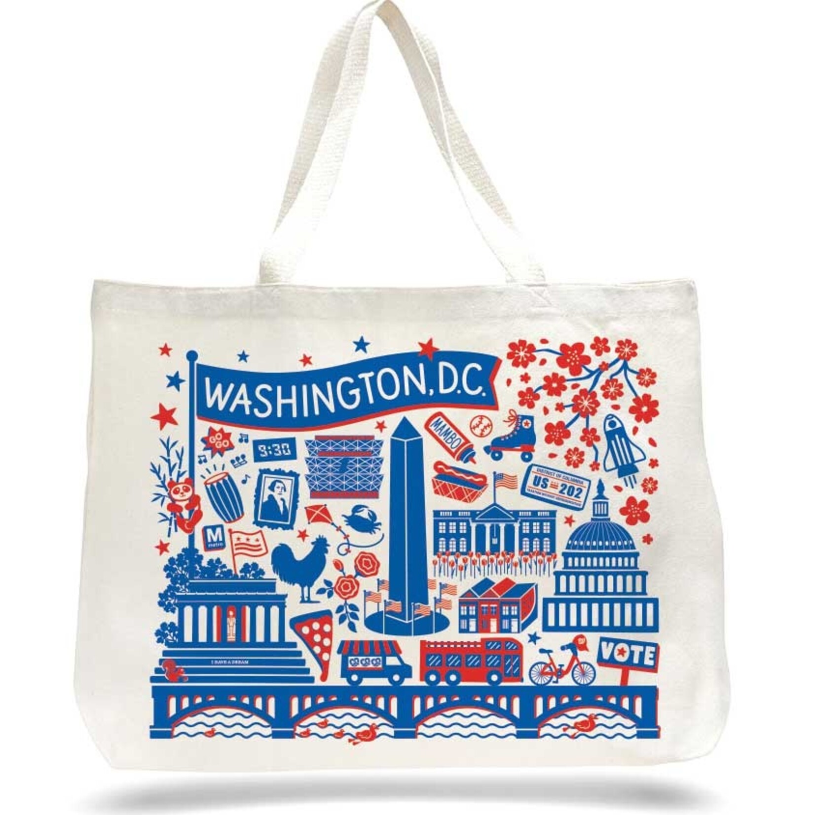 The Neighborgoods DC Landmarks Tote Bag