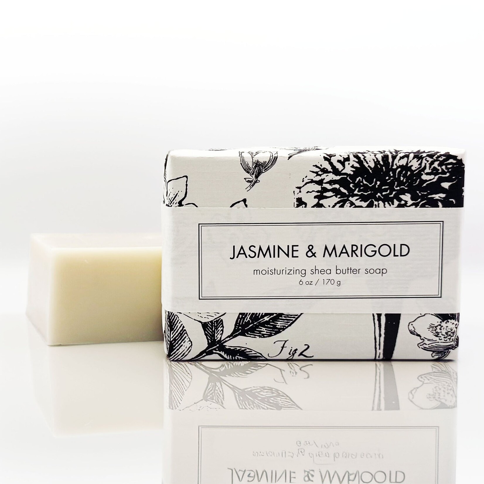 Formulary 55 Shea Butter Soap Jasmine & Marigold