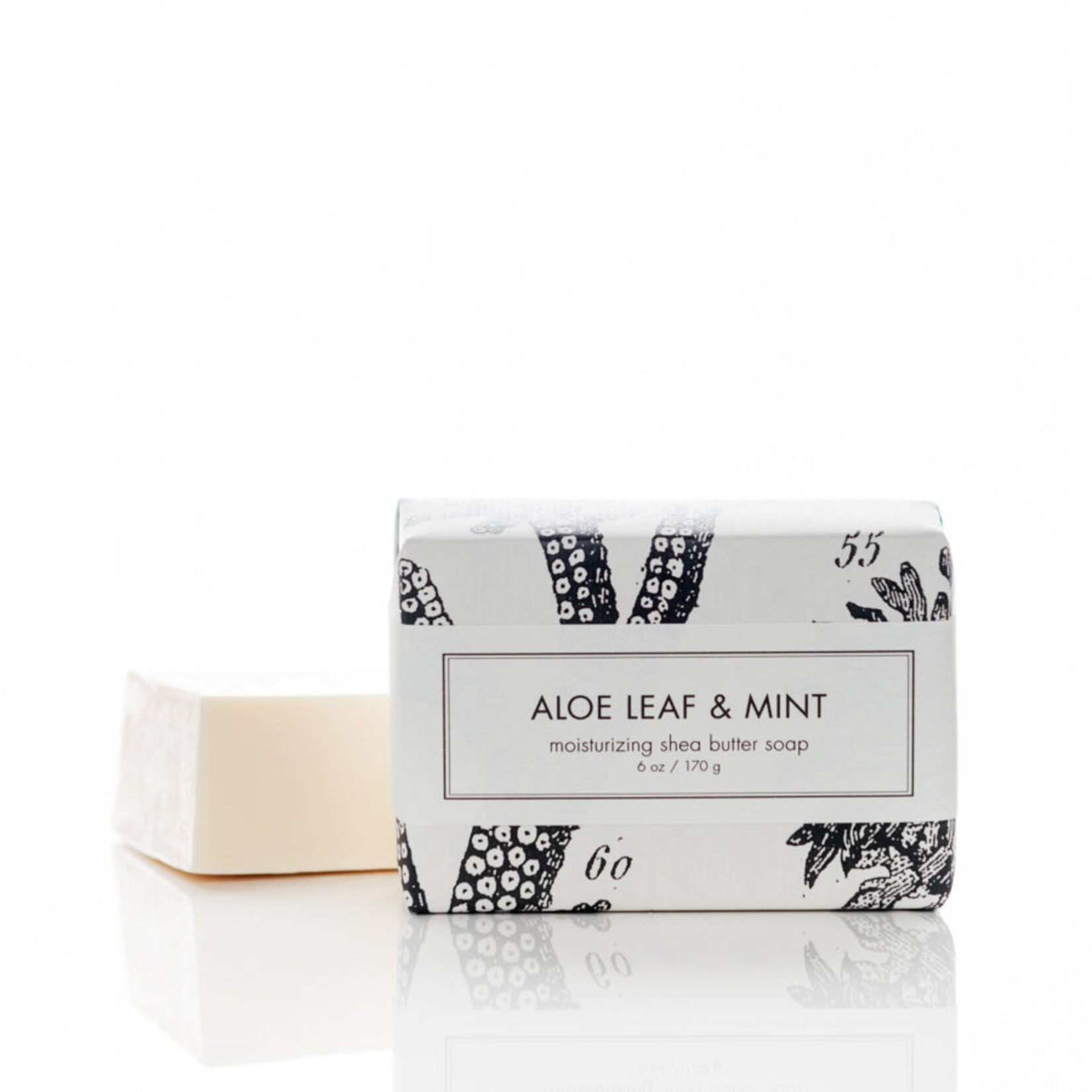 Formulary 55 Shea Butter Soap Aloe Leaf & Mint