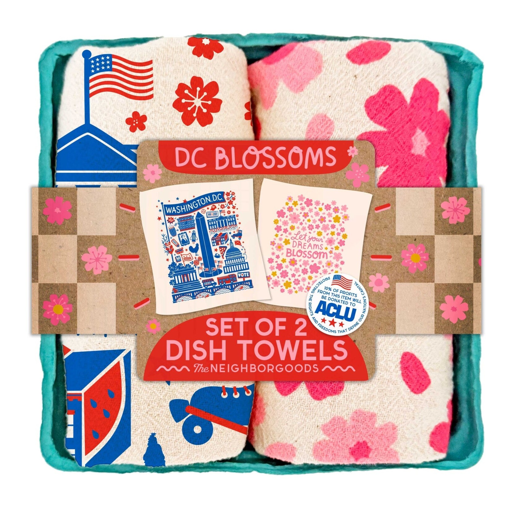 The Neighborgoods The Neighborgoods  Dish Towel Set of 2