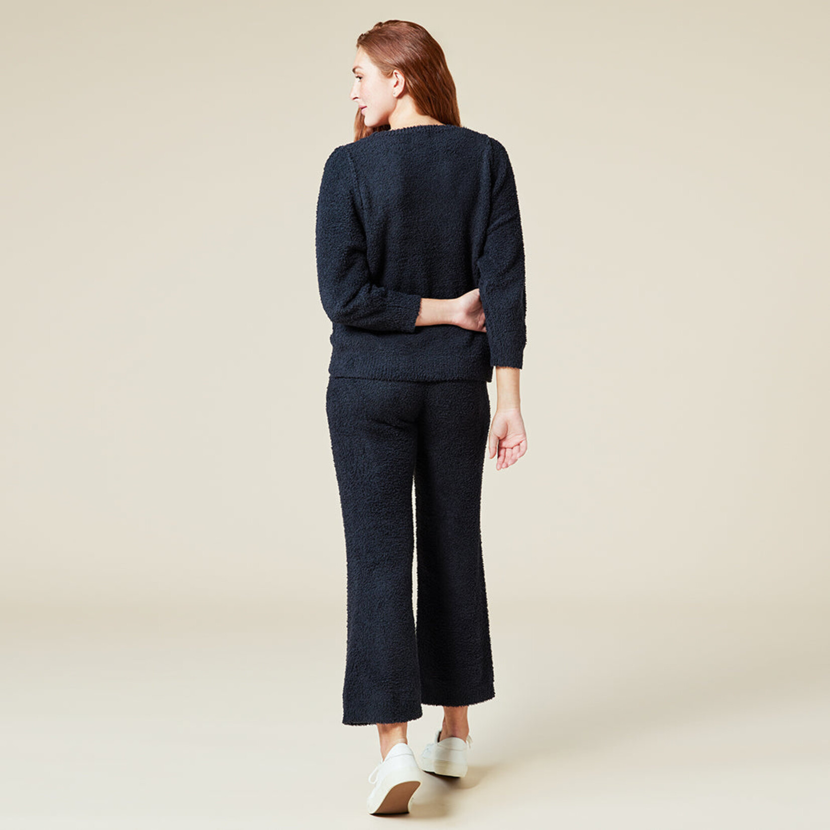 Softies Marshmallow Reverse Seam Crew Neck Lounge Set