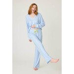 P.J. Salvage Beautiful Life Polka Dot Open Leg Pant