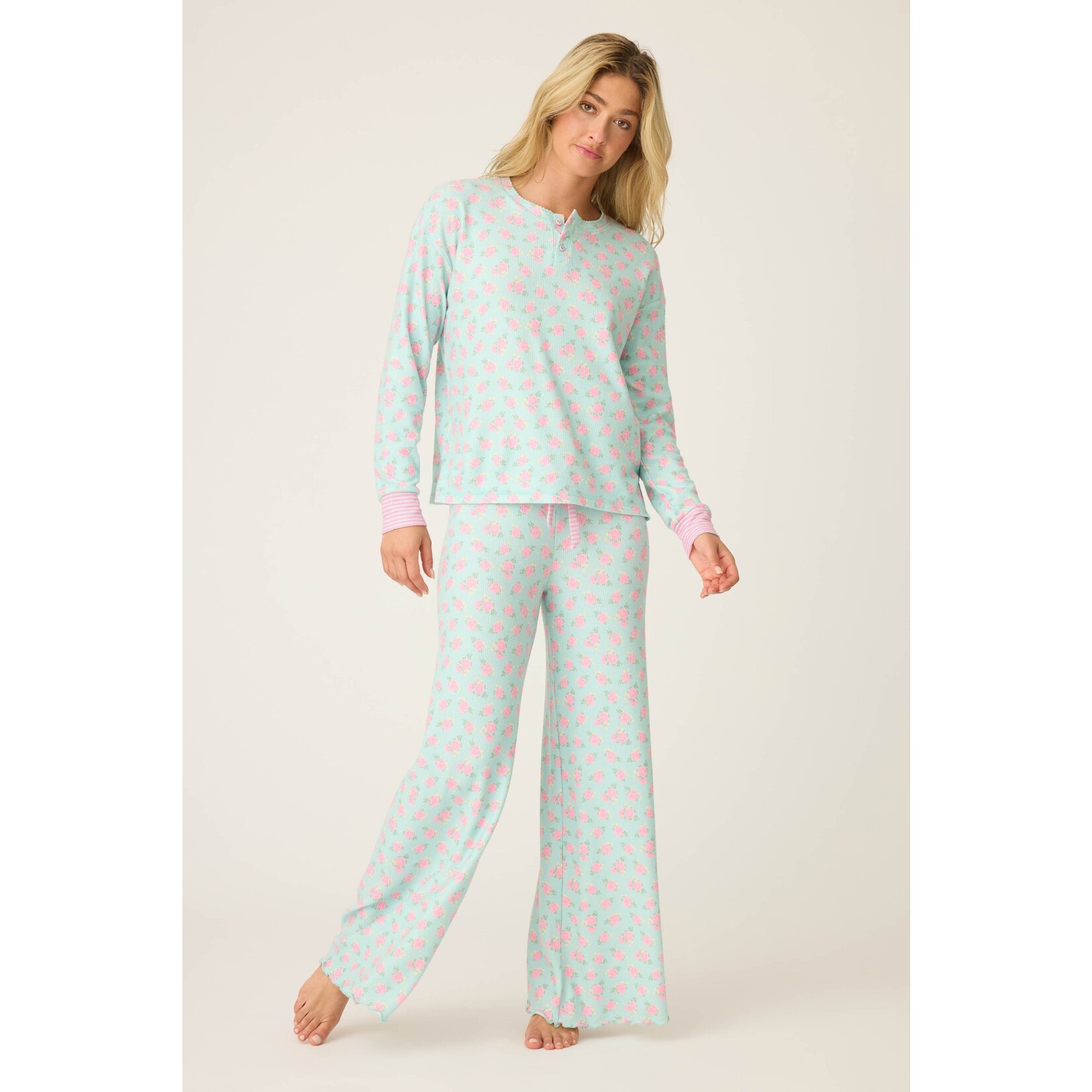 P.J. Salvage Secret Garden Floral PJ Set