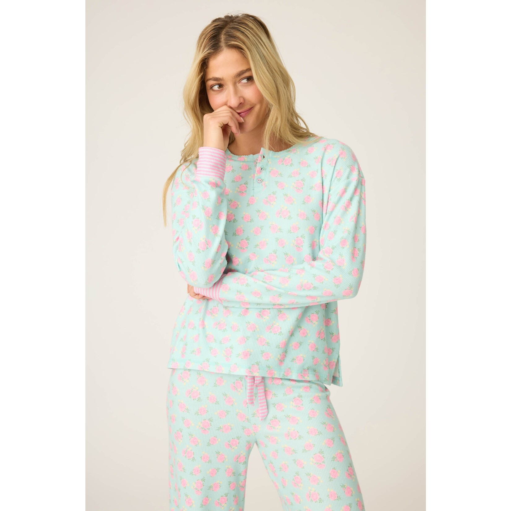 P.J. Salvage Secret Garden Floral PJ Set