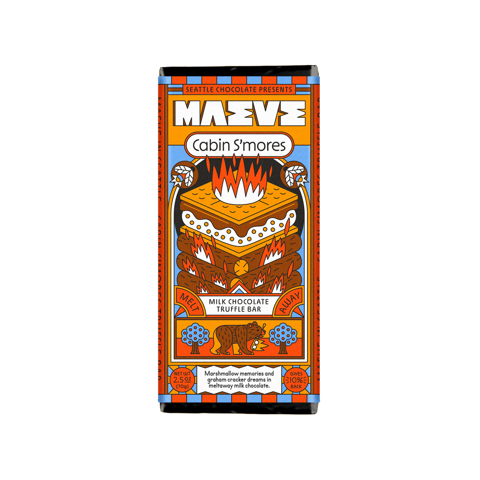 Seattle Chocolate Company, LLC Seattle Chocolate 2.5 oz. Bar