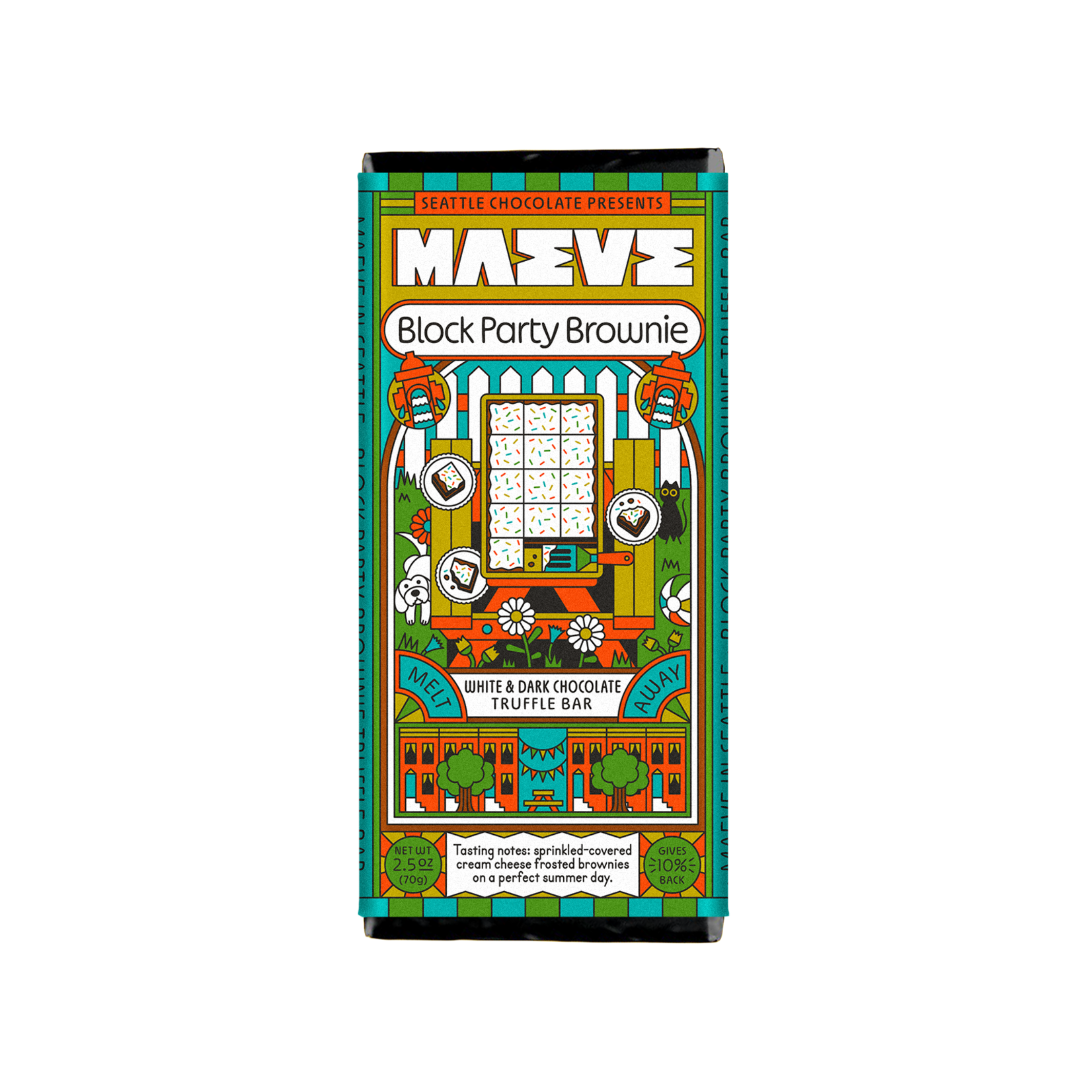 Seattle Chocolate Company, LLC Seattle Chocolate 2.5 oz. Bar