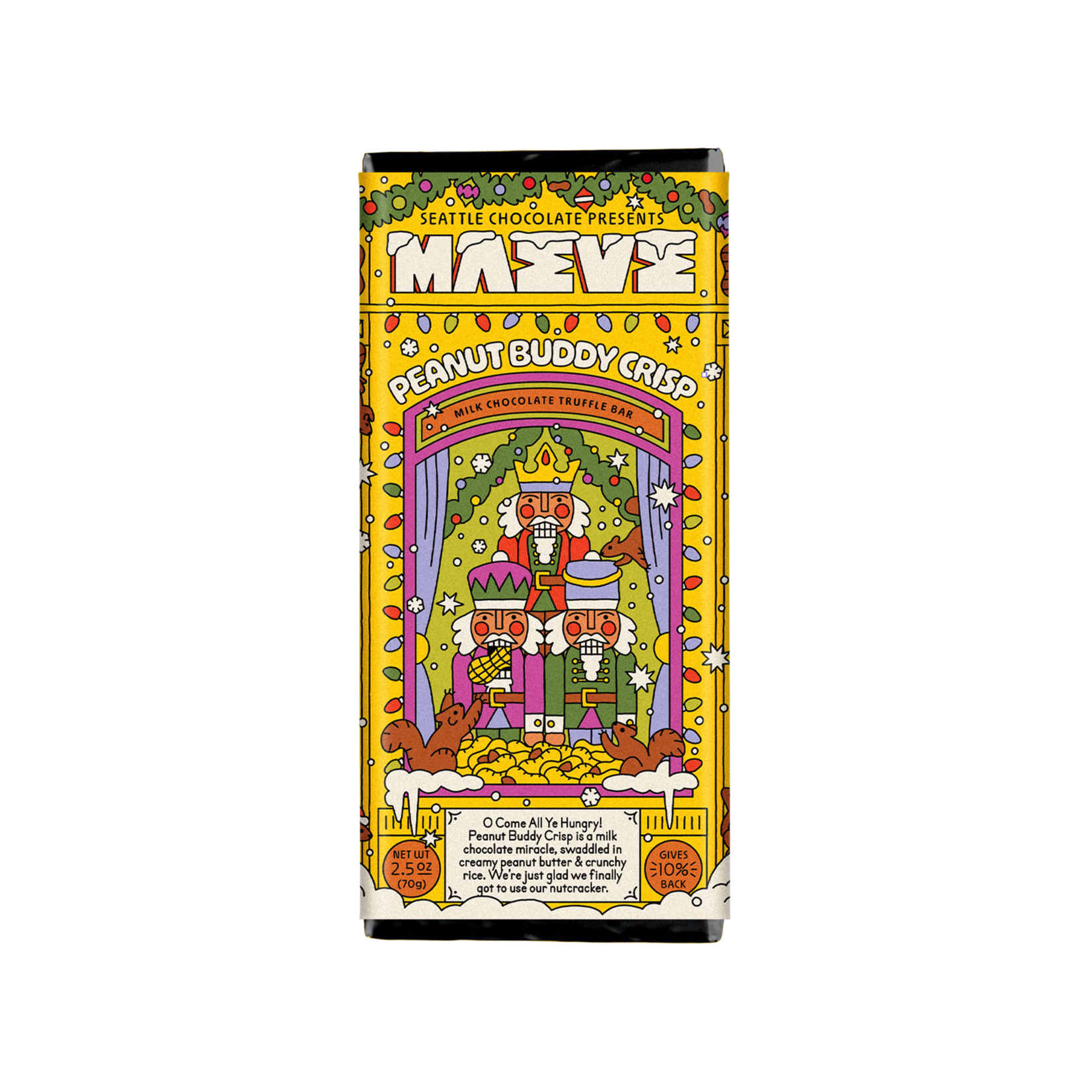 Seattle Chocolate Company, LLC Seattle Chocolate 2.5 oz. Bar