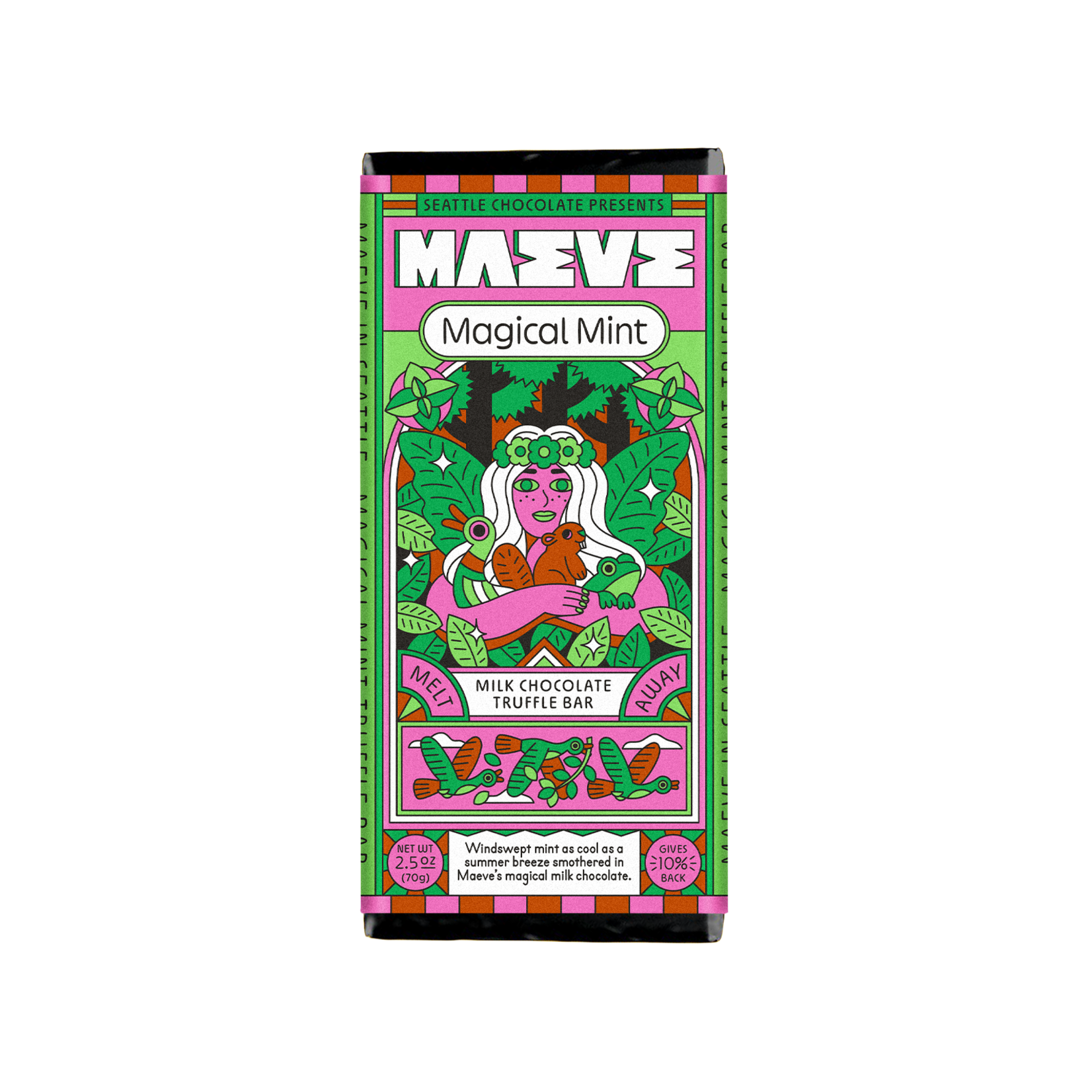 Seattle Chocolate Company, LLC Seattle Chocolate 2.5 oz. Bar