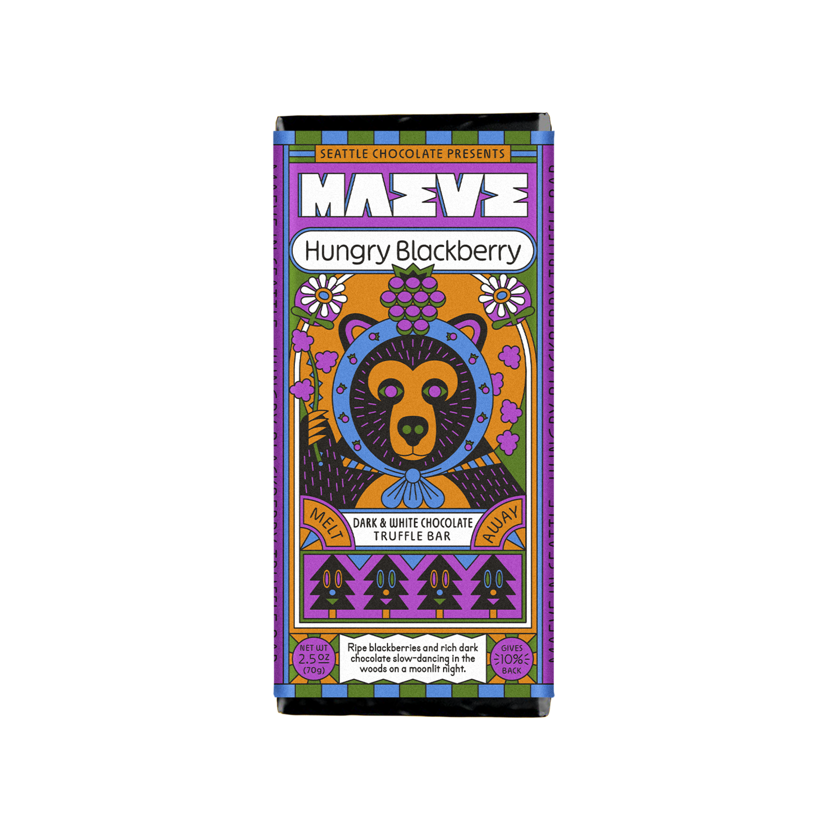 Seattle Chocolate Company, LLC Seattle Chocolate 2.5 oz. Bar