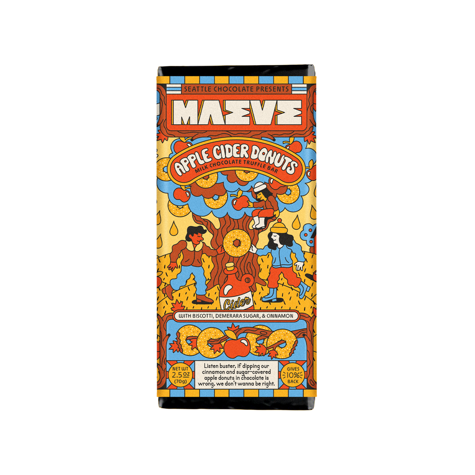 Seattle Chocolate Company, LLC Seattle Chocolate 2.5 oz. Bar