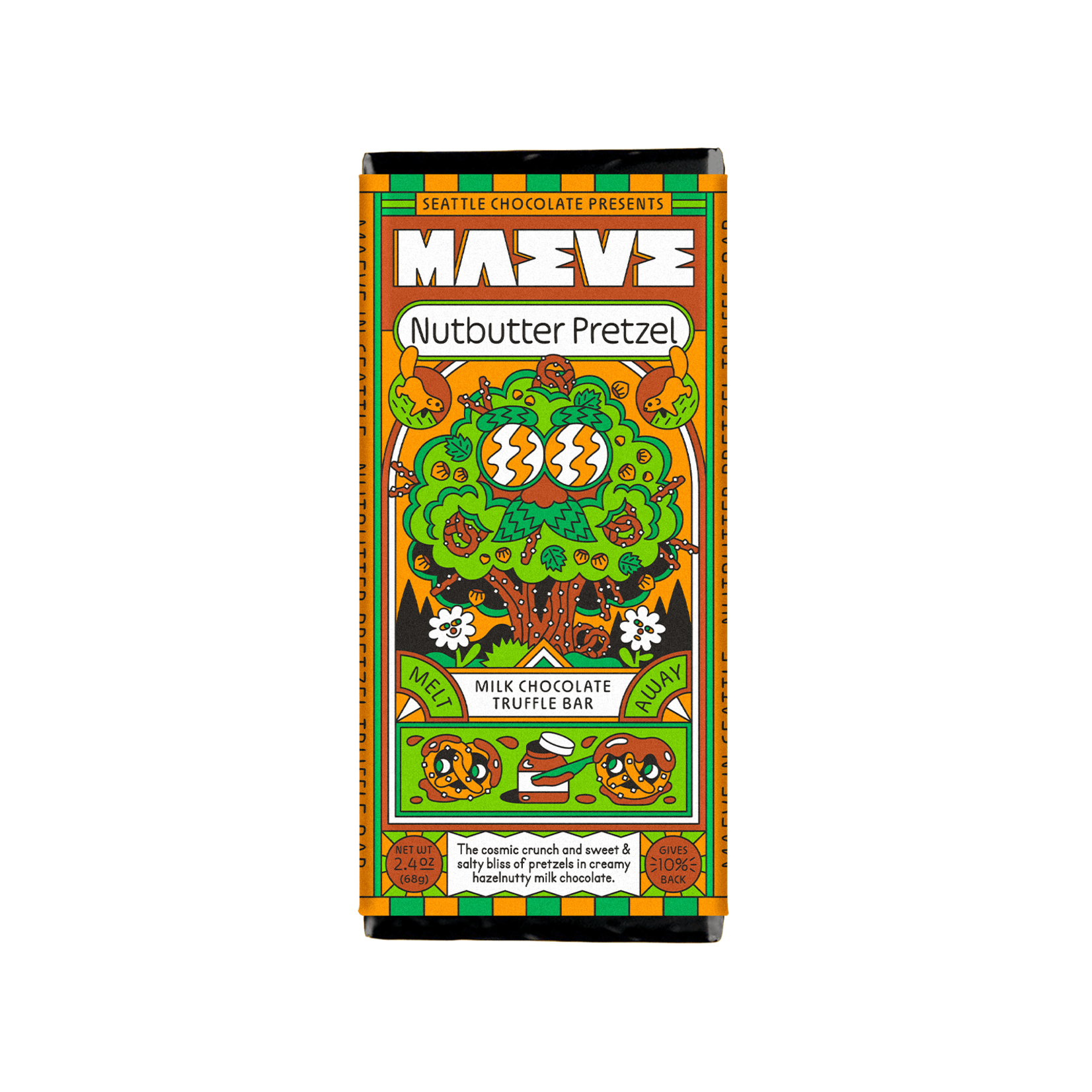 Seattle Chocolate Company, LLC Seattle Chocolate 2.5 oz. Bar