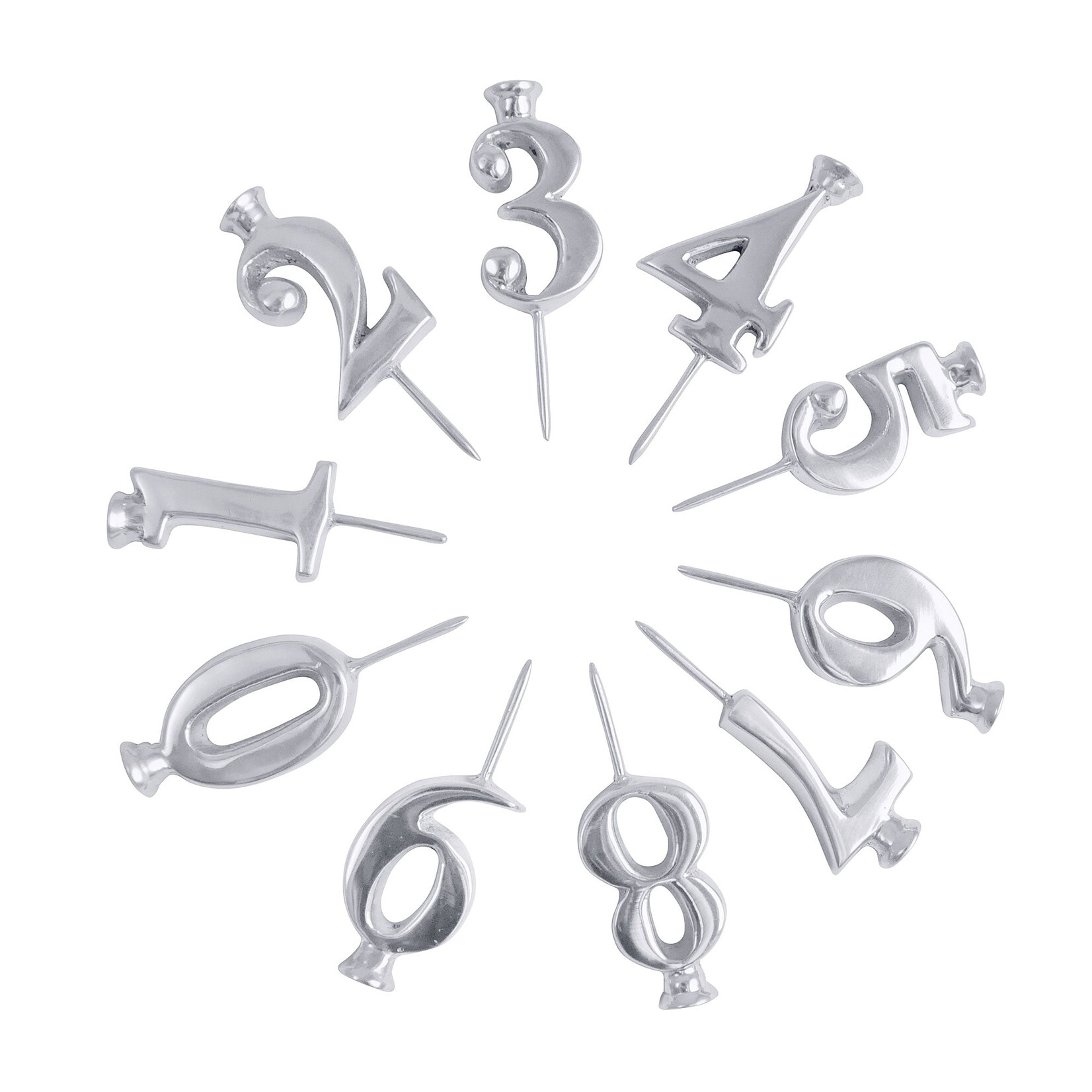 Mariposa Number Candle Holder Set