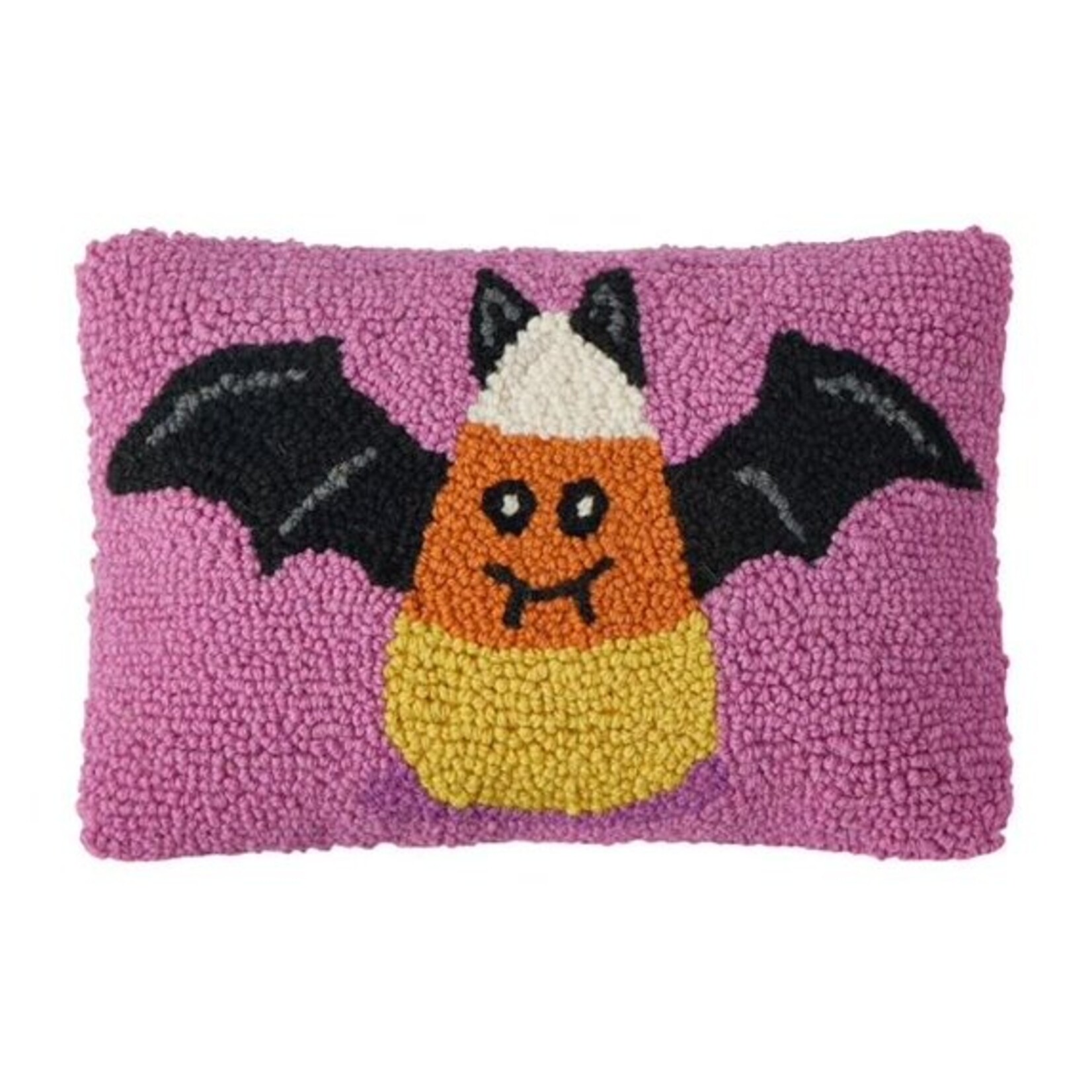 Peking Handicraft Candy Bat Hook Pillow 8x12"