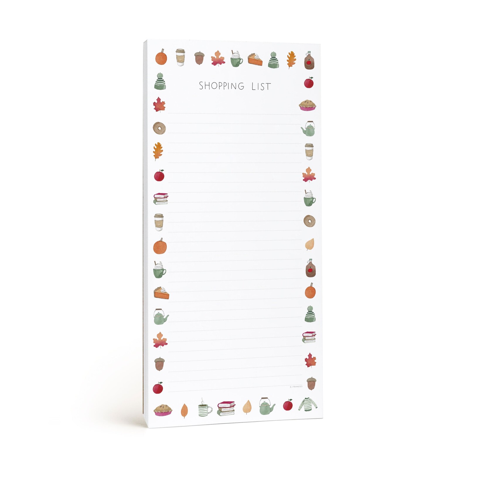E. Frances Crisp & Cozy Market Notepad