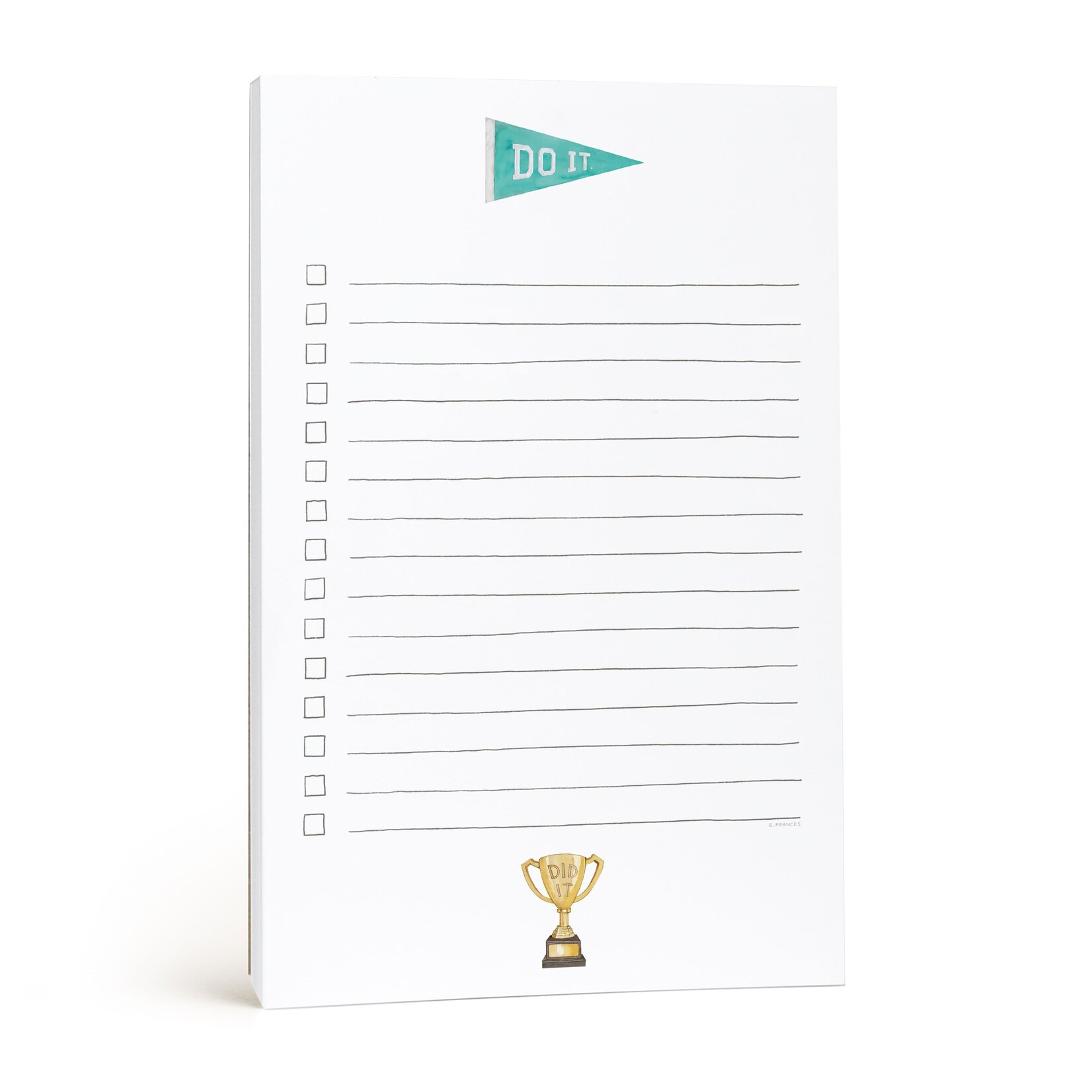 E. Frances Do It Notepad
